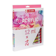 Talens Akrilik Boya 24 Renkx12Ml (9021724M) - 2