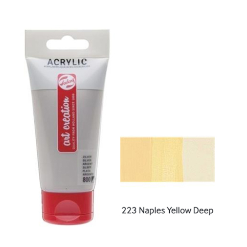 Talens Akrilik Boya 223 Naples Yellow Deep 75Ml (Rt3511223M) - 1