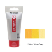 Talens Akrilik Boya 270 Azo Yellow Deep 75Ml (Rt3511270M) - 1