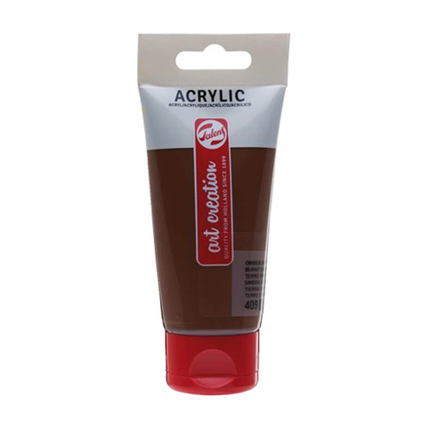 Talens Akrilik Boya 409 Burnt Umber 75Ml (Rt3511409M) - 2