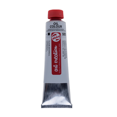 Talens Art Creation Yağlı Boya 105 Titanium White 40Ml (Rt9019105M) - 1