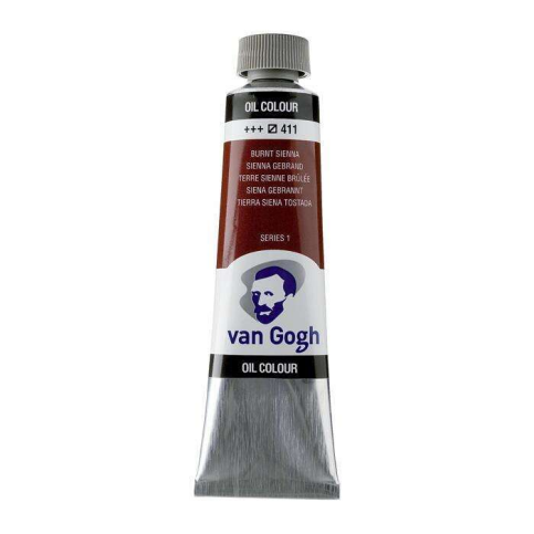 Van Gogh Yağlı Boya 411 Burnt Sienna 40Ml (02054113) - 1