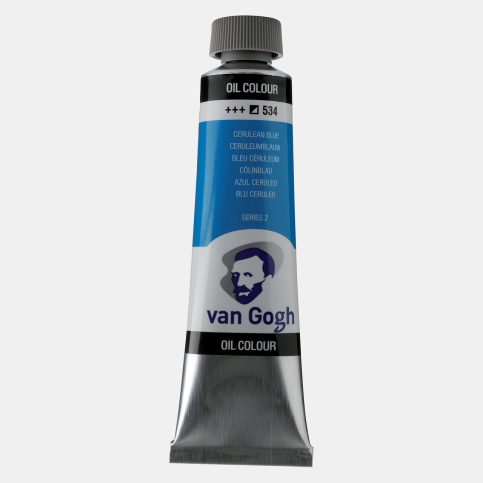 Van Gogh Seri 2 Yağlı Boya 534 Cerulean Blue 40Ml (Rt02055343) - 1