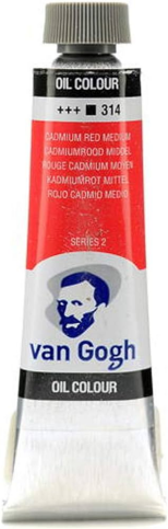 Van Gogh Yağlı Boya 314 Cadmium Red Medium 40Ml (02053143) - 1