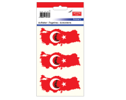 Tanex Stc-163 Türkiye Hologram Etiketi-4 2Li Poşet - TANEX