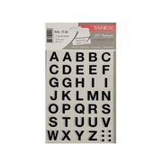 Tanex Stc-505 Harf Etiketi 15Mm 2Li Poşet - TANEX