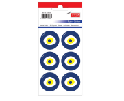 Tanex Tde-137 Damla Emoji Nazar Etiketi Poşet - TANEX