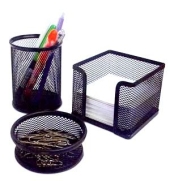 Temat 11270 Metal Perfore Masa Seti Siyah 3Lü - TEMAT