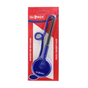 Globox 1032 Spiralli Tükenmez Kalem Mavi - GLOBOX