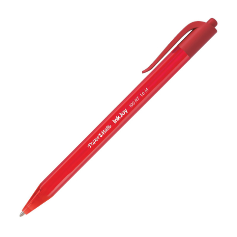 Papermate 100 İnkjoy Tükenmez Kalem Kırmızı (Rt 957050) - 1