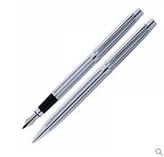 Scrikss 722W Balık Sırtı Tükenmez Kalem+Versatil Kalem Seti Gold-K - SCRİKSS