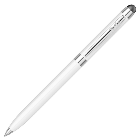 Scrikss Touch Pen Mini Tükenmez Kalem Beyaz - 1