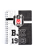 Tmn 461949 Beşiktaş Spiralli Bloknot A6 Çizgili 80 Yaprak - 1