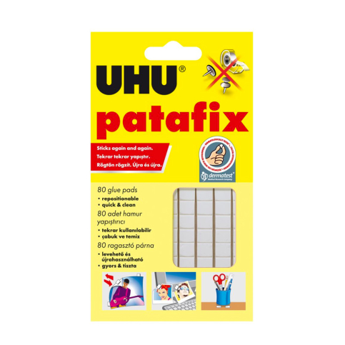 Uhu Patafix Hamur Yapıştırıcı Beyaz (41710) - 1