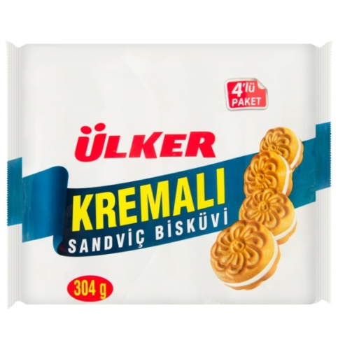 Ülker Kremalı Sandviç Bisküvi 61Gr (01111-04) (109908) - 1