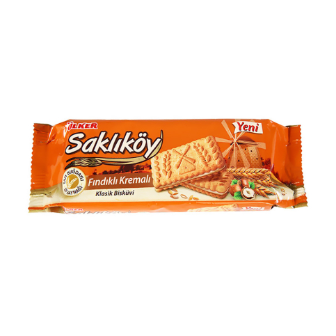 Ülker Saklıköy Fındık Kremalı Bisküvi 100Gr (00834-09) - 1