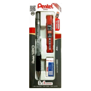 Pentel A315 Versatil Kalem 0.5Mm+Uç+Silgi Seti - 1