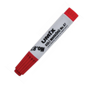 Umix 87 Koli Markörü Kırmızı (75633) - UMİX