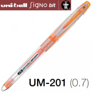 Uni Um-201 Signo Bit Jel Kalem 0.7 Turuncu - UNİ