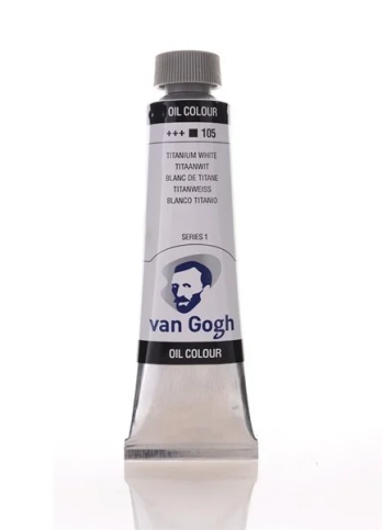 Van Gogh Yağlı Boya 105 Titanium Whte 40Ml (2051053) - 1