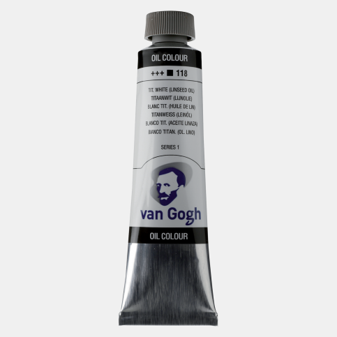 Van Gogh Yağlı Boya 118 Titanium White-Linseed Oil 40Ml (2051183) - 1