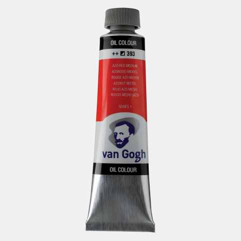 Van Gogh Yağlı Boya 393 Azo Red Medium 40Ml (2053933) - 1