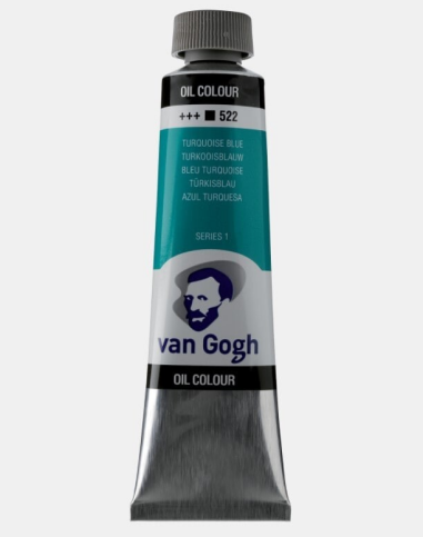 Van Gogh Yağlı Boya 522 Turquise Blue 40Ml (2055223) - 1