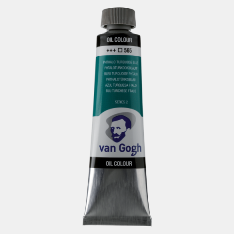 Van Gogh Yağlı Boya 565 Phthalo Turquise Blue 40Ml (2055653) - 1