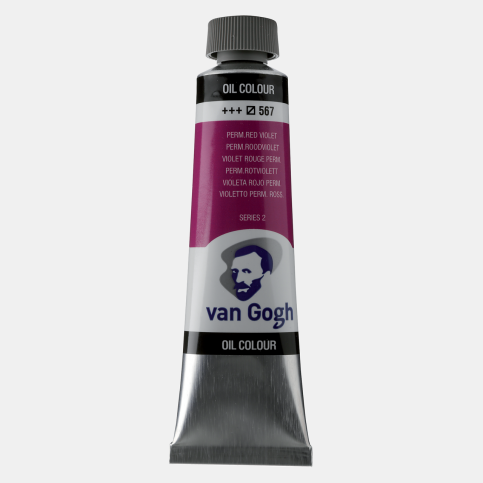 Van Gogh Yağlı Boya 567 Permanent Red Violet 40Ml (2055673) - 1