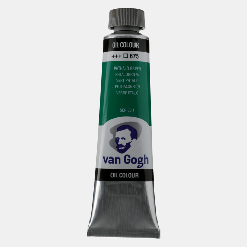 Van Gogh Yağlı Boya 675 Phthalo Green 40Ml (2056753) - 1