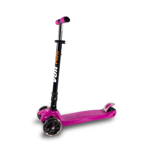 Voit 218-090 Üç Tekerli Işıklı Scooter Fuşya - 1
