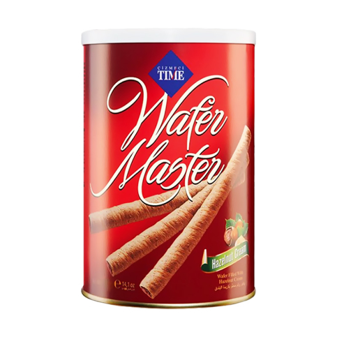 Time Wafer Master Fındık Aromalı Rulo Gofret 120Gr - 1