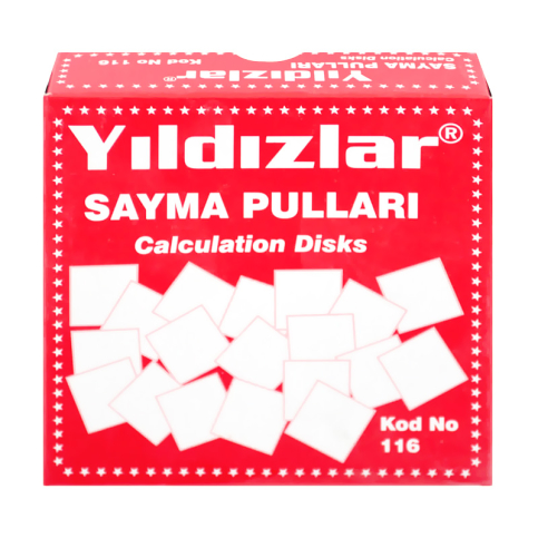 Yıldızlar 116 Sayma Pulları - 1