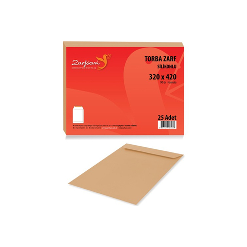 Zarfsan Torba Zarf 320X420 Kraft 90Gr 25Li - 1